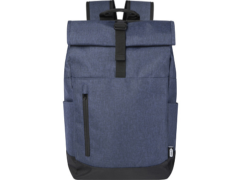 Складной рюкзак для ноутбука размером 15,6 дюймов Hoss, navy - рис 2.