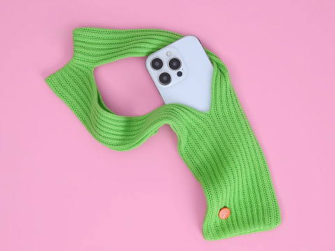 Чехол для телефона Punto на заказ, вязаный, акрил - рис 6.