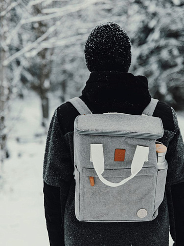 Рюкзак-холодильник Sortino, серый - рис 11.