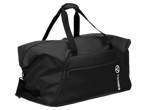 Сумка дорожная TORBER Mobi, чёрная, полиэстер 900D с PU покрытием, 65 х 37 х 34 см - рис 3.