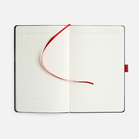 Ежедневник Lungo, недатированный, красный - рис 9.