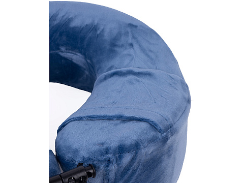 Подушка для путешествий с эффектом памяти Мемо Bluewinder Denim - рис 6.