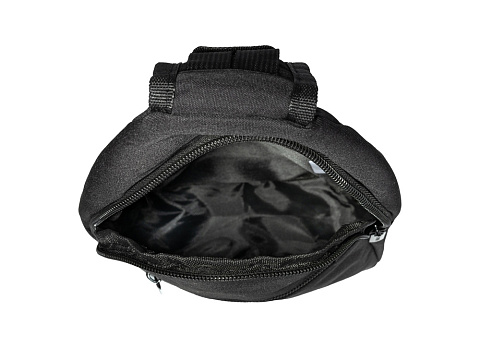 Рюкзак TORBER с одним плечевым ремнем, чёрный, полиэстер 300D, 33 х 17 х 6 см - рис 5.