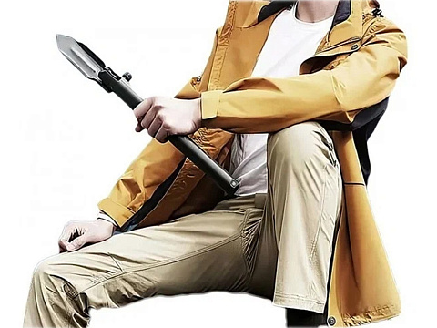 Складная лопата Nextool Thunder, черная (NE20057) - рис 3.