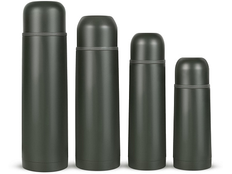 Термос Relaxika 101 (0,5 литра), хаки (без лого) - рис 9.