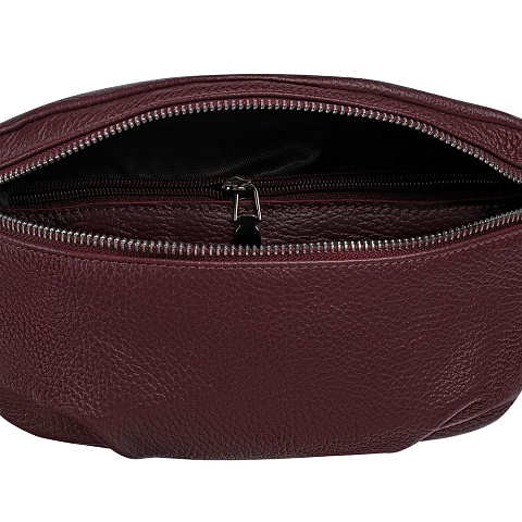 Поясная сумка Marcia, бордовая - рис 4.