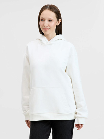 Худи унисекс оверсайз Songo, молочно-белое - рис 10.