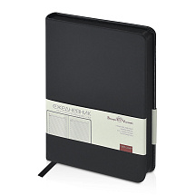 Ежедневник недатированный А6+ Megapolis Color, черный