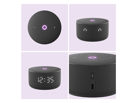 Умная колонка Яндекс Станция Мини 3 с Алисой на YaGPT черная, 12 Вт (YNDX-00027BLK) - рис 13.