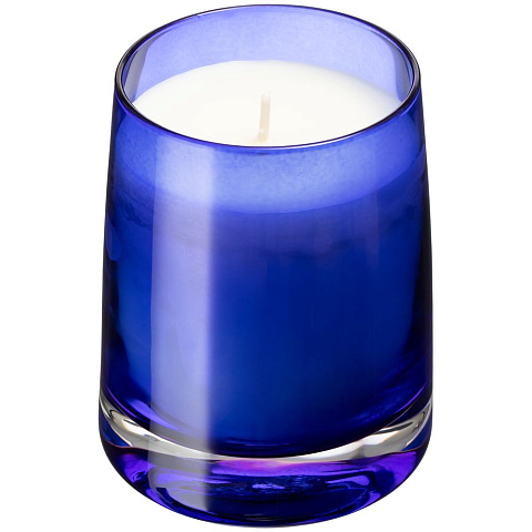 Ароматическая свеча Fragnola, пряная древесина и кардамон, темно-синяя - рис 2.