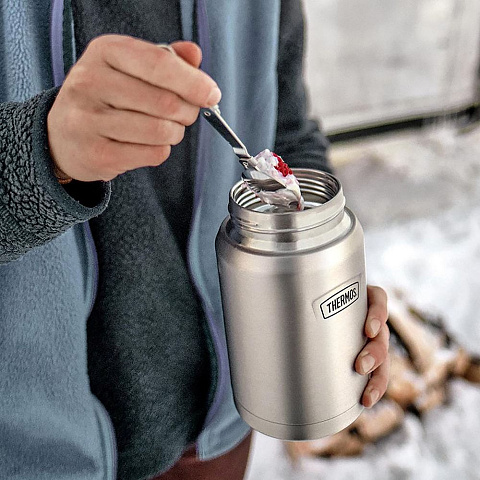 Термос для еды Icon 710, стальной - рис 8.