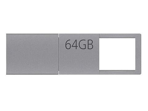 USB 3.0-флешка на 64 Гб с разъемами USB-A и Type-C, серебристый - рис 6.