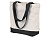 Сумка для шоппинга Cotton из переработанного хлопка 280 г, черный - миниатюра