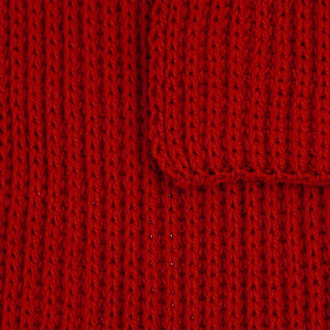 Шарф Nordkapp, глубокий красный - рис 5.