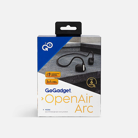 Беспроводные наушники OpenAir Arc, черные - рис 6.