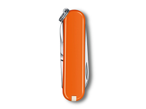 Нож-брелок VICTORINOX Classic SD Colors Mango Tango, 58 мм, 7 функций, оранжевый - рис 2.