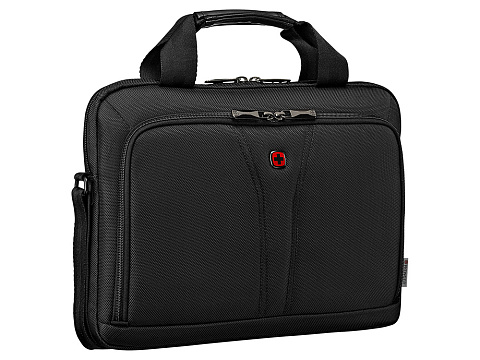 Сумка для ноутбука WENGER BC Free 14'', чёрный, 100% полиэстер, 35x26x6 см, 5 л - рис 2.