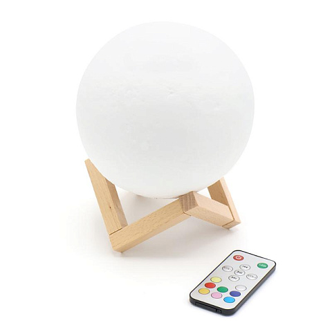 Беспроводная колонка-светильник Луна