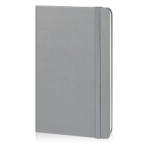 Записная книжка Moleskine Classic (в линейку) в твердой обложке, Medium (11,5x18 см), серый