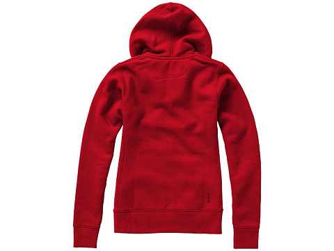 Толстовка Арора женская с капюшоном, красный - рис 3.