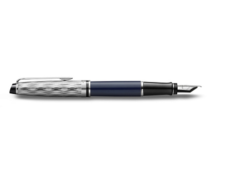 Перьевая ручка Waterman Expert22 SE deluxe Blue CT, перо: F, цвет: Blue, в подарочной упаковке - рис 8.