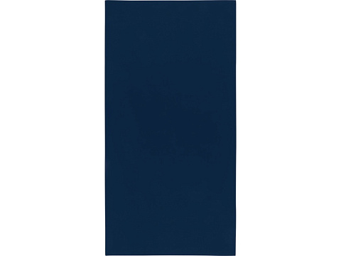 Lucas спортивное полотенце из переработанного полиэстера 50х100 см - Синий нэйви - рис 3.