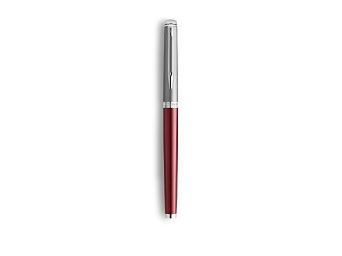 Перьевая ручка Waterman Hemisphere Entry Point Stainless Steel with Red Lacquer в подарочной упаковке - рис 4.