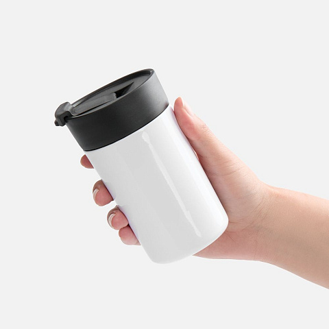 Термостакан для сублимации Gwen, белый - рис 4.