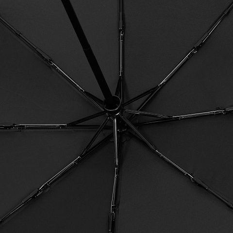 Зонт складной Cloudex, черный - рис 4.