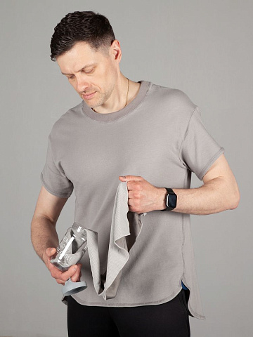 Охлаждающее полотенце Weddell ver.2, серое - рис 6.