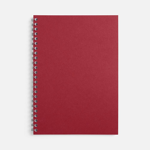 Блокнот Salvador в клетку, красный ver.2 - рис 3.