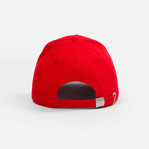 Бейсболка Classic 2.0, красная с белым кантом - рис 6.