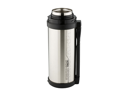 Термос из нерж. стали тм THERMOS FDH Stainless Steel Vacuum Flask 2.0L, стальной - рис 5.