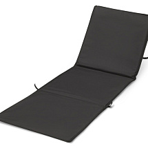 Пляжный шезлонг Serene - сплошной черный