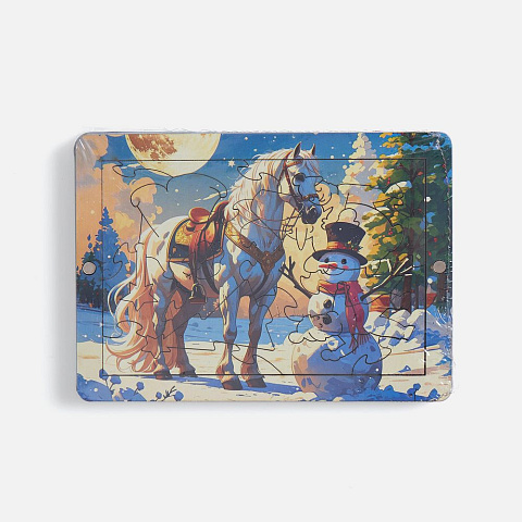 Деревянный пазл с крышкой PuzzleBox на заказ - рис 6.