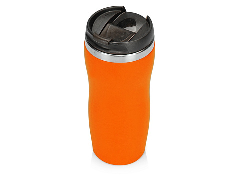Подарочный набор c блокнотом С2, ручкой и термокружкой Mony Steel, оранжевый - рис 6.