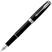 Перьевая ручка Parker Sonnet , Matte Black CT, перо: F, цвет чернил: black, в подарочной упаковке