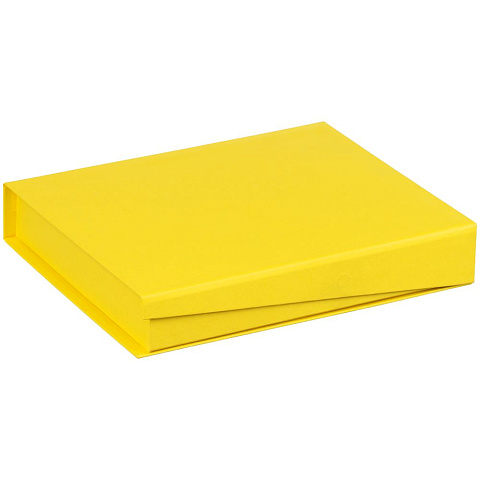 Коробка Duo под ежедневник и ручку, желтая - рис 2.