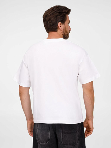 Футболка оверсайз унисекс Legacy, светло-бежевая (неокрашенная) - рис 7.