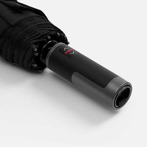 Зонт складной Regenfall, черный - рис 7.