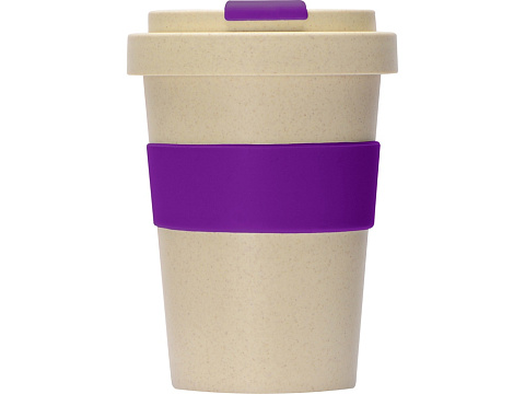 Стакан из пшеничного волокна Flava, фиолетовый 2603C - рис 2.