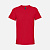 Футболка унисекс Regent с V-образным вырезом, красная - миниатюра - рис 2.