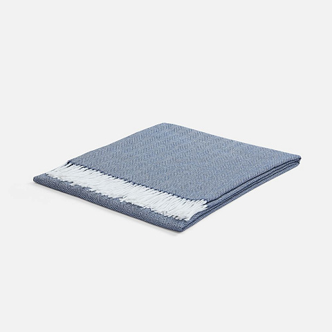 Плед «Гирвас», синий - рис 3.