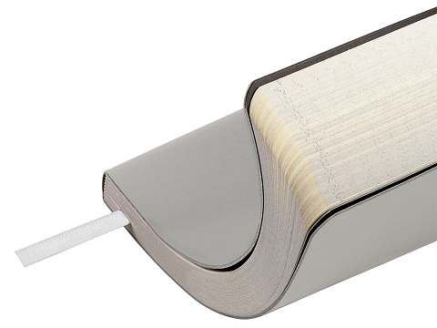 Ежедневник недатированный А5 Megapolis Color Flex New, светло-серый - рис 7.