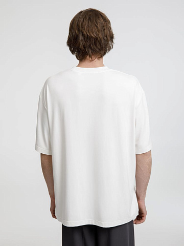 Футболка оверсайз унисекс Lavinia, белая - рис 13.