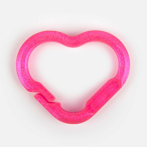 Брелок Impreso, 3D-печать на заказ, сердце - рис 2.