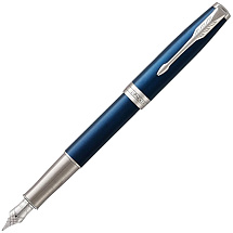 Перьевая ручка Parker Sonnet , Subtle Blue Lacquer CT стержень:Fblk