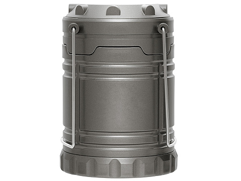 Туристический фонарь с эффектом пламени Beacon, серый - рис 3.