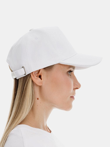 Бейсболка Classic 2.0, белая - рис 8.