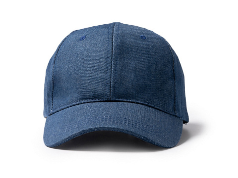 Бейсболка 6 панельная ISBUD из переработанной джинсовой ткани - рис 5.